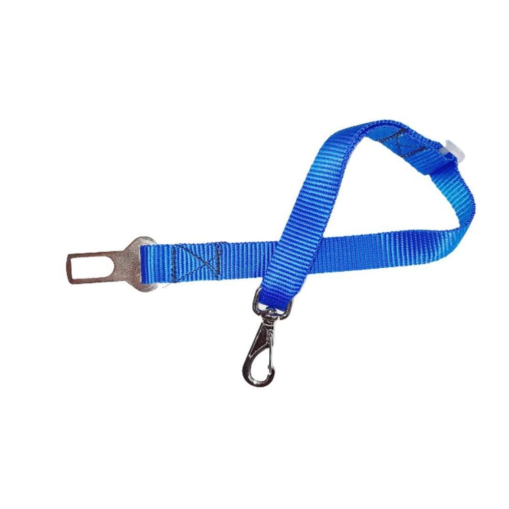 Cinto De Segurança Para Pets Colorido - Azul