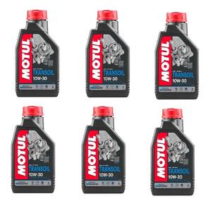 Oleo Trans. Motul Transoil 10w30 Mineral Caixa Embreagem 1lt 6 UNIDADES