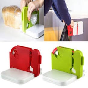 Seladora Sacolas Manual Supermercado Açougue Hortifruti Guarda Volumes Multiuso Alimentos Cozinha