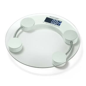 Balança Digital Vidro Eatsmart 180kg Corporal Doméstica Multilaser HC039