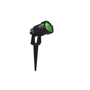 Luminaria Espeto Led 5w Verde Bivolt 110V/220V Para Jardim