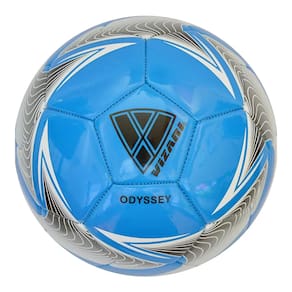 Bola de futebol Vizari para crianças e jovens em couro sintético
