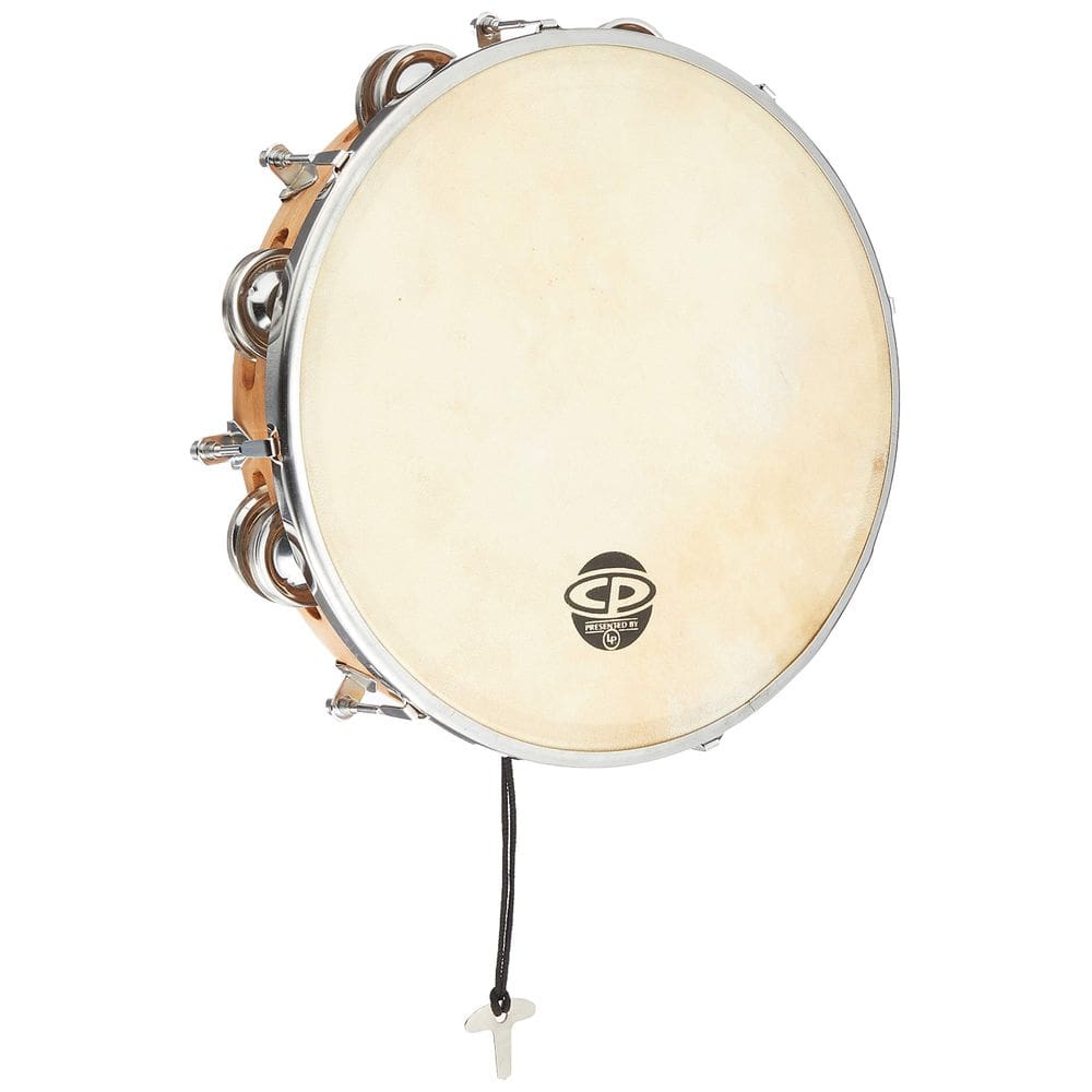 Pandeiro ajustável de percussão latina CP391 10 Wood