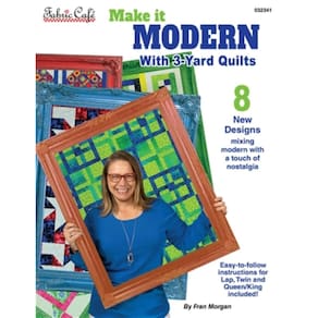 Book Fabric Café Make it Modern with 3 jardas Quilts Notion