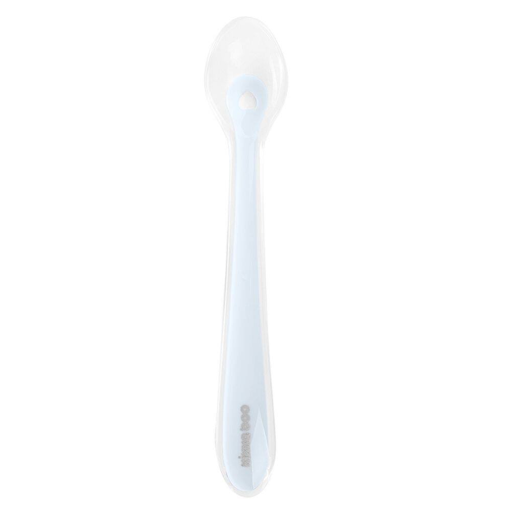 2 Colheres de Silicone Blue com Caixa - Kikkaboo