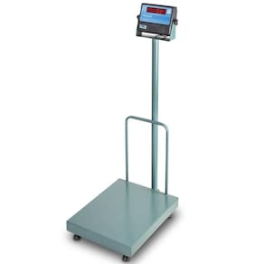 Balança Eletrônica Micheletti MIC100 RS232 100kg/20g 40x50cm C/ Coluna e Plat. Aço Carbono