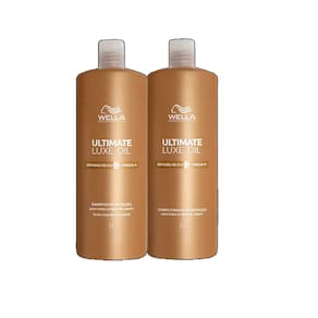 Kit Wella Luxe Oil Shampoo + Condicionador 1 Litro (Duo)