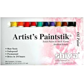 Conjunto de pintura a óleo Jack Richeson Shiva Student Colors x12
