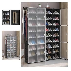 Sapateira Gigante Armario Modular Para 72 Pares De Sapatos Estante Multiuso Closet Por Brinquedos 36 Prateleiras
