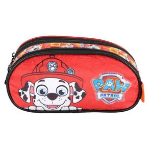 Estojo Escolar Infantil 3 Compartimentos Paw Patrol Pelúcia