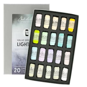 Soft Pastels Jack Richeson Value Spectrum Lights 5, 20 unidades