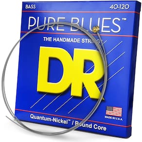 Cordas para baixo DR Strings PURE BLUES PB5-40