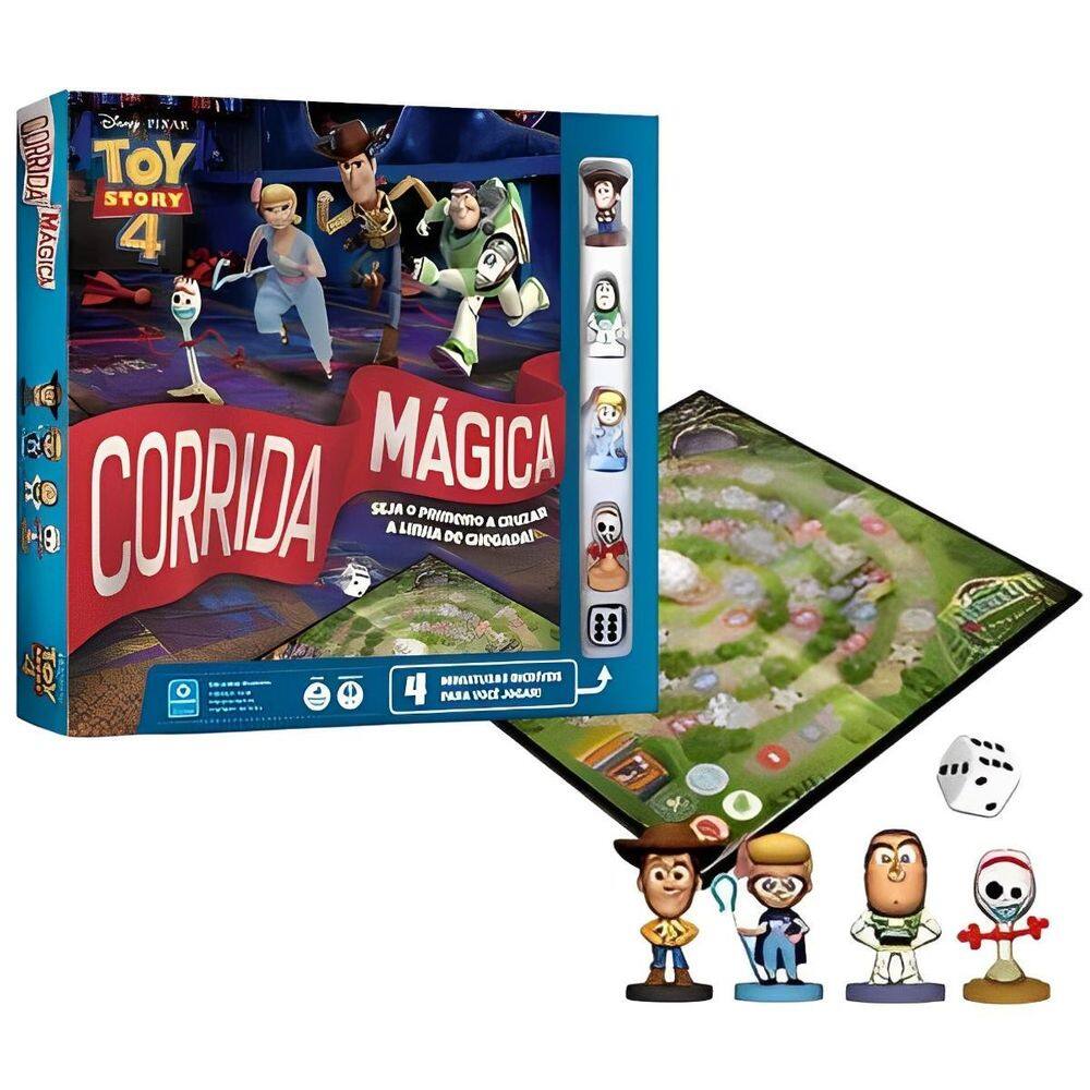 Jogo De Tabuleiro Corrida Mágica Toy Story 4 - 35472 Copag
