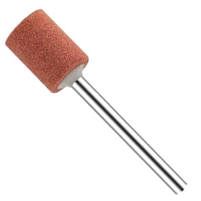 Ponta Montada 10Mm Óxido Alumínio Haste 3Mm Micro Retífica