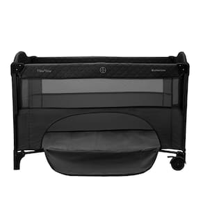 Berço Desmontável Milky Way Co-sleep Black KikkaBoo