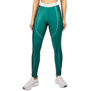 Calça Legging Caju Brasil Atletika Com Elastico Cos Verde