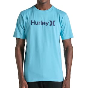 Camiseta Hurley O&O Solid WT25 Masculina Azul Escuro
