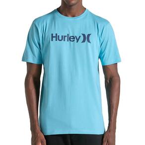 Camiseta Hurley O&O Solid WT25 Masculina Azul Escuro