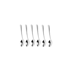 Colher de Cafe Inox Resistente Elegante Elite 6un