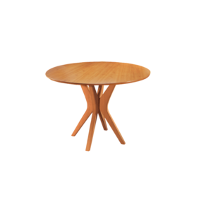Mesa de Jantar Redonda Maciça 1,10m Genebra Star Móveis