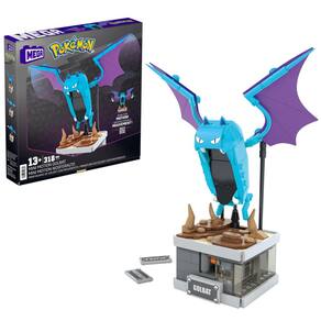 Conjunto de brinquedos de construção Mega Pokémon Mini Motion Golbat 313 unidades
