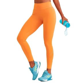 Calça Legging Caju Brasil Nakay Com Silk Caramelo Feminino