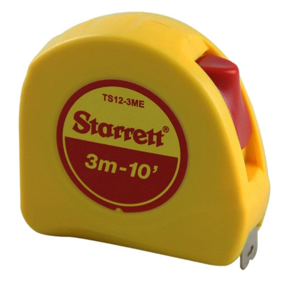 Trena De Bolso Amarela 3 Metros - Starret Ts12-3Me
