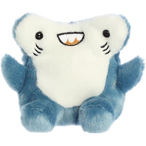 Bicho de pelúcia Aurora Adorable Palm Pals Huddleston Hammerhead Shark Blue 12 cm