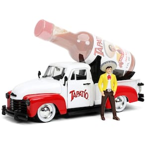 Carro Diecast Jada 1:24 1953 Chevy Pickup com suporte para tapatio vermelho