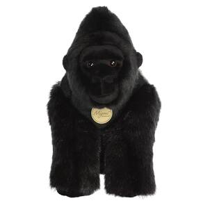 Bicho de pelúcia Aurora Realistic Miyoni Silverback Gorilla
