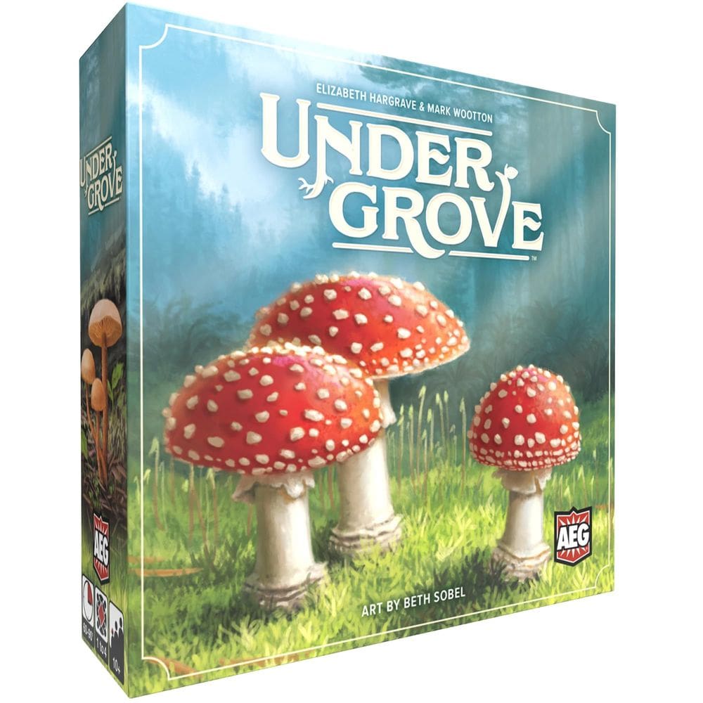 Jogo de tabuleiro AEG Undergrove Tile Placement 1-4 jogadores 10+