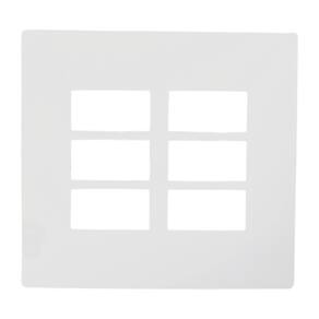 Placa 4X4 6 Módulos Com Suporte Branco I9 97090 Ilumi