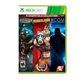 Jogo Essentials Collection Xcom+Boardlands+Bioshock Xbox 360