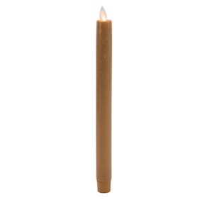 Vela sem chama Boston Warehouse Mystique Taupe 10 Taper