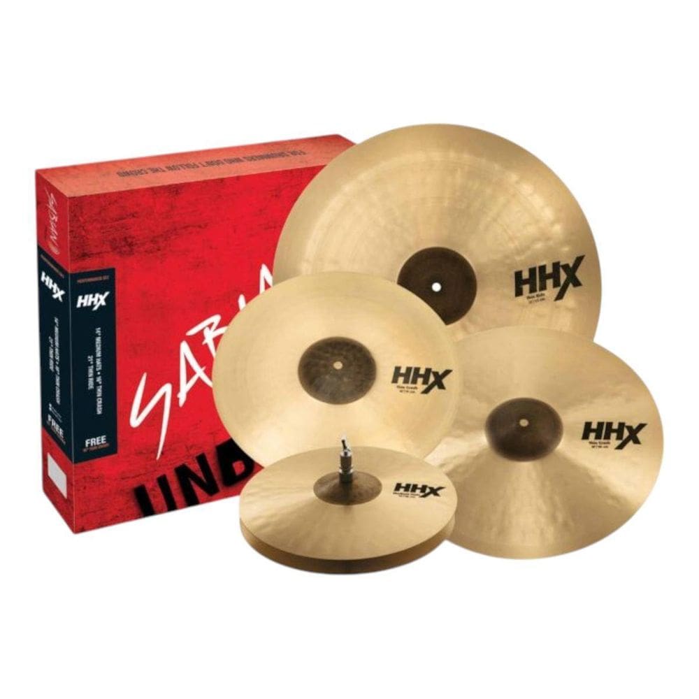 Kit De Pratos Sabian Hhx Performance Brilliant 14/16/18/21