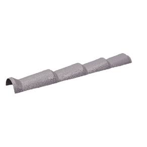 Capa para Acabamento Lateral Pvc Plan Lux Telhas Cinza