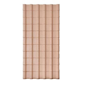 Telha Pvc Plan Sul 330x88cm 6 Ondas Lux Telhas Marfim