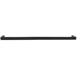 Kit 30 Puxadores para Móveis Zamac Preto Fosco 26cm Porta Ar