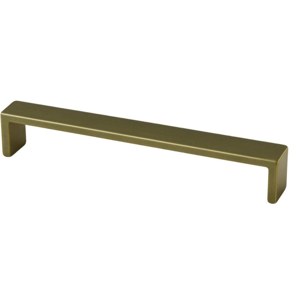 Puxador Reto Alça Bronze Fosco Piauí 160mm Gavetas Armários