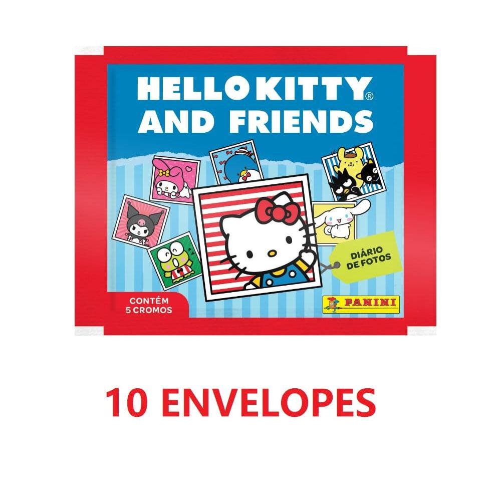 HELLO KITTY 2025 - Kit Com 10 Envelopes