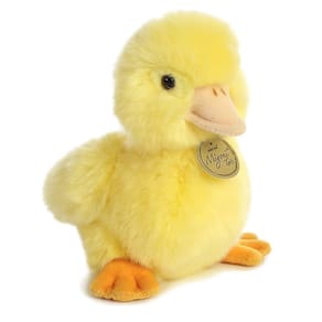 Bicho de pelúcia Aurora® Adorável Miyoni® Tots Patinho 19 cm