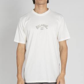 Camiseta Billabong Mid Arch WT25 Masculina Off White