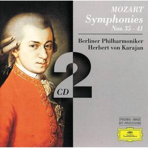 CD Mozart: Sinfonias 35, 36, 38, 39, 40, 41/Karajan