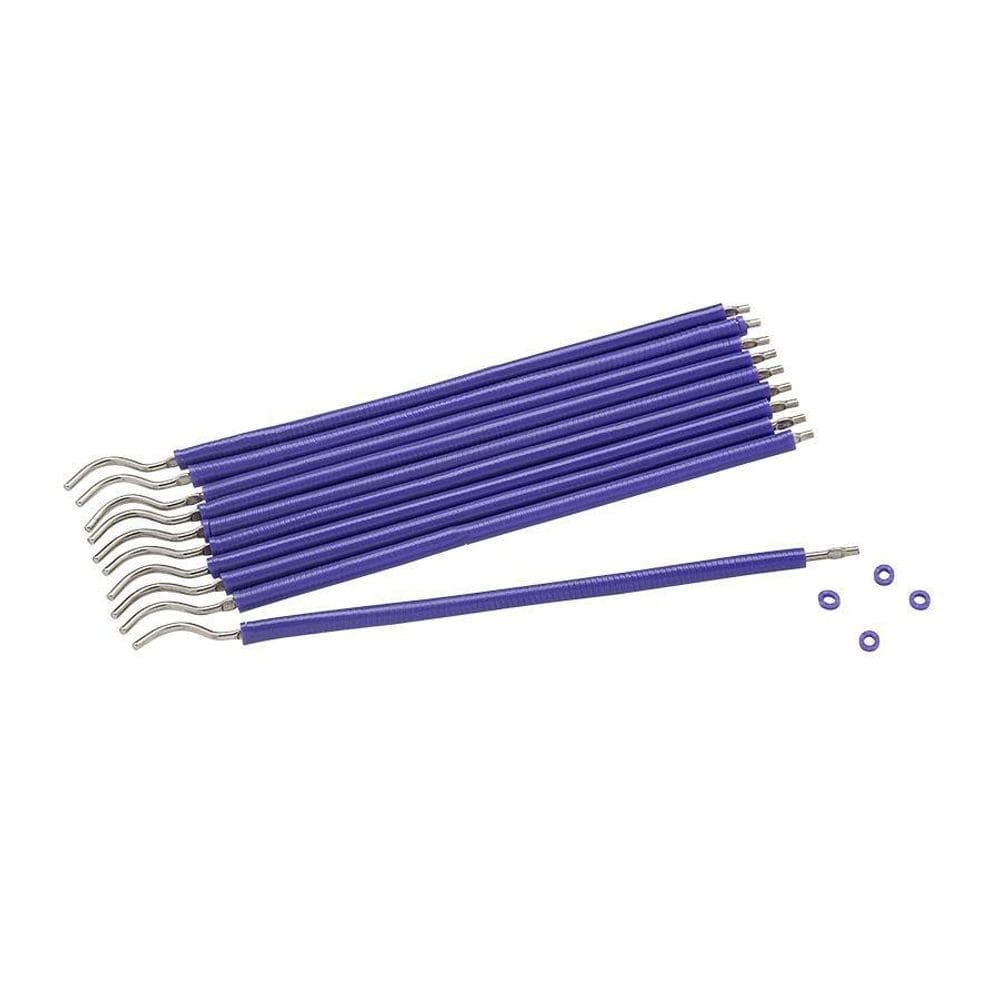 Kit Elástico Borrachinha Para Aparelho - Roxo