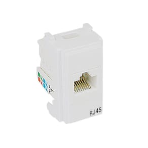 Módulo Tomada Rede Rj45 Cat5E Branco I9 9564 Ilumi