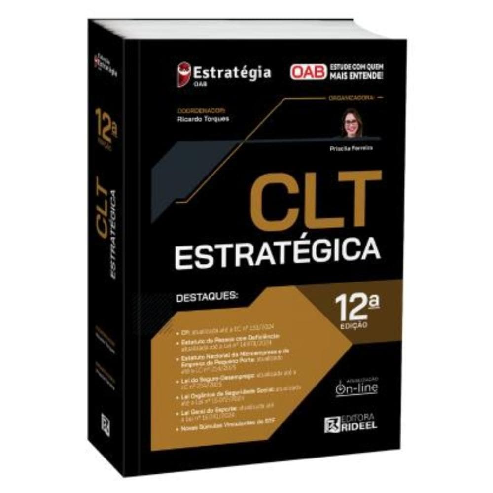 CLT Estratégica - 43º Exame da Ordem - 2025