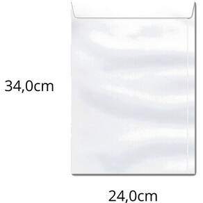 Envelope Saco Branco 240x340 90grs. Of 34 250unid- Scrity