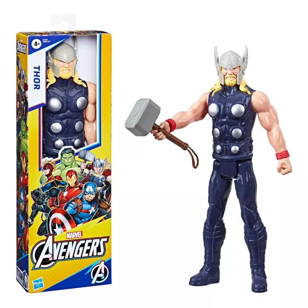 Boneco Marvel Vingadores Titan Hero Thor 30cm Hasbro