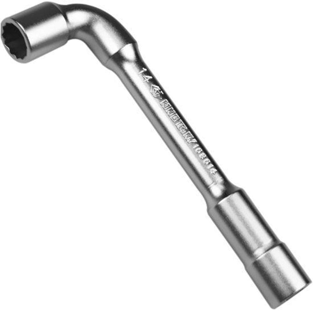 Chave Biela Vazada Estriada E Sextavada 14 Mm King Tony