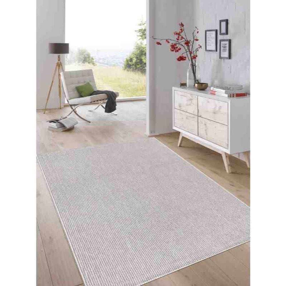 Tapete Aberdeen 0,66 x 1,80 Prata Niazitex